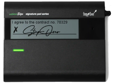 naturaSign Pad Classic_front view